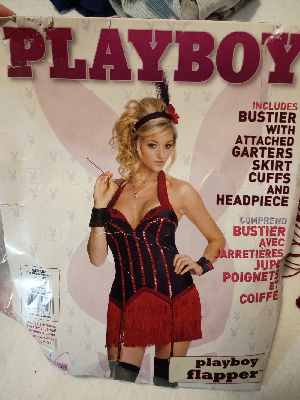 PLAYBOY~ Flapper Halloween Costume